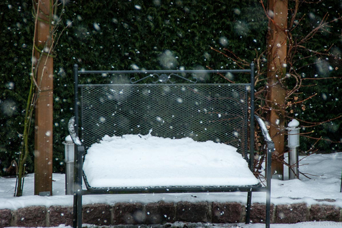 Schneetreiben